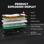 ⁦ZIFRIEND ZA87 RGB Wired Mechanical Keyboard⁩ - الصورة ⁦5⁩